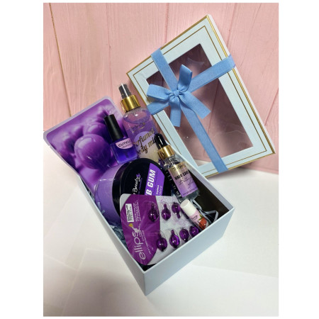 Бокс подарунковий Beauty Box Purple (6 предметів)