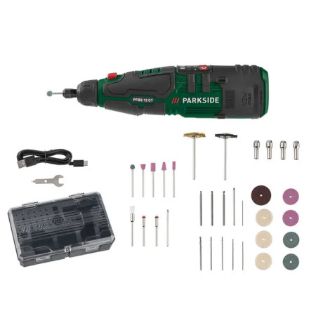 Акумуляторний гравірувальник Parkside PFBS 12 C7 12 V (1,3 Ач)