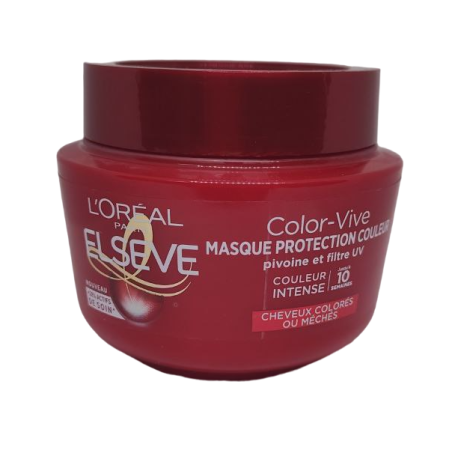 Маска L'Oreal Paris Elseve Color Vive з екстрактом півонії та UV-фільтром для фарбованого або мелірованого волосся 310 мл