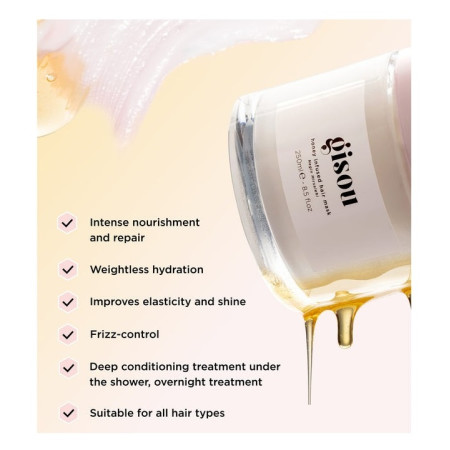 Маска для волосся Gisou Honey Infused Hair Mask поживна з медом 230 мл