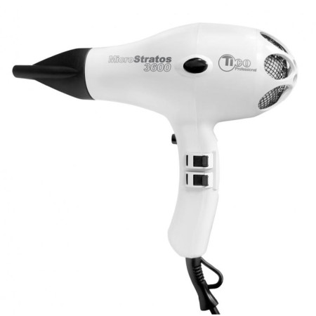 Фен для волосся Tico 100015 Micro Stratos 3600 Ion білий