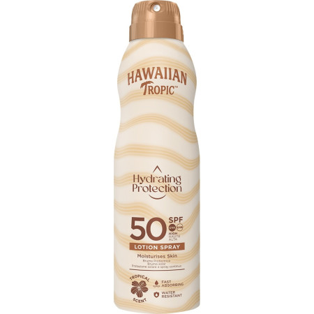 Сонцезахисний спрей Hawaiian Tropic Hydration Protection Sun Lotion Spray SPF 50 220 мл