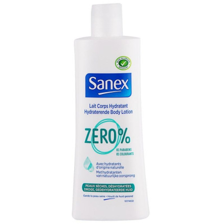 Зволожуюче молочко для тіла Sanex Zero Lait Corps Hydratant для сухої зневодненої шкіри 250 мл