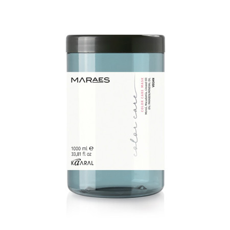 Маска для фарбованого волосся Kaaral Maraes Color Care Mask з олією макадамії та лляною олією 1000 мл