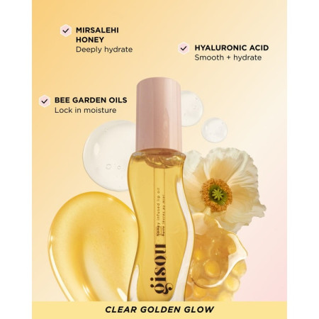 Подарунковий набір Gisou Honey Gloss Duo (олія для волосся 20 мл, олія для губ 8 мл)