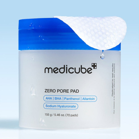 Пілінг-педи Medicube Zero Pore Pad 2.0 для очищення та звуження пор 70 шт
