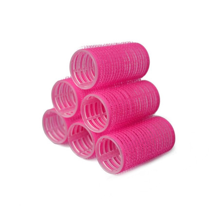 Бігуді на липучці Pro Salon Hair Curlers 3,6 см х 6,2 см 6 шт