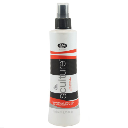 Гель-спрей для волосся Lisap Sculture Spray Gel Extrastrong екстра сильної фіксації 250 мл