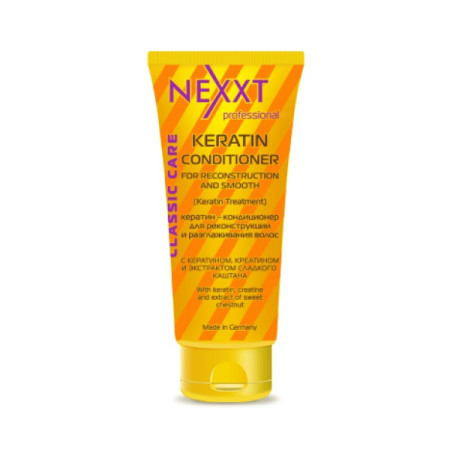 Кератин-кондиціонер Nexxt Professional для реконструкції та розгладження волосся 200 мл