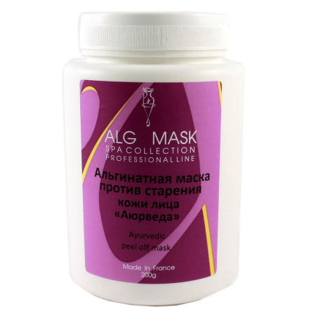 Альгінатна маска Alg & Spa Аюрведа проти старіння шкіри обличчя 1 кг
