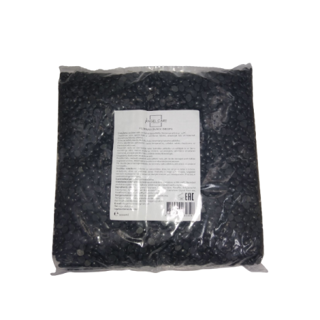 Віск плівковий у гранулах Angel Care Film wax black drops 1000 г (4751029180896)