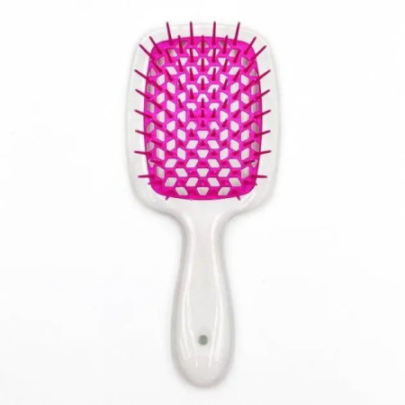 Щітка Janeke Superbrush 1830 Small біла з рожевим