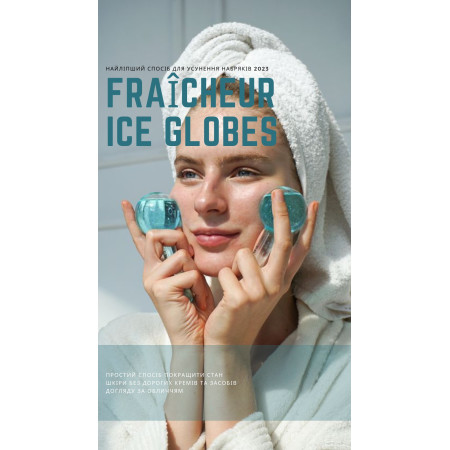 Кріосфери Fraîcheur Ice Globes для масажу обличчя