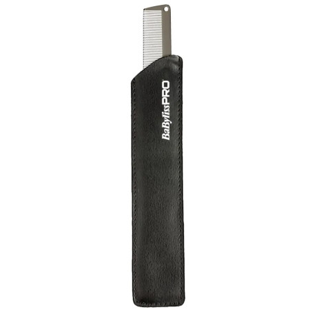 Гребінець для волосся BaByliss PRO Gunsteel Metal Comb (M3843E) чорний