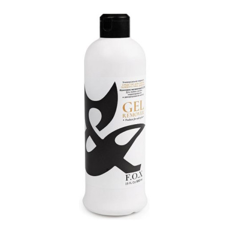 Засіб для зняття гель-лаку FOX Gold Gel Remover 550 мл