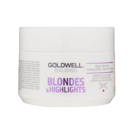 Маска Goldwell DualSenses Blondes & Highlights для освітленого та мелірованого волосся 200 мл (4021609061212)