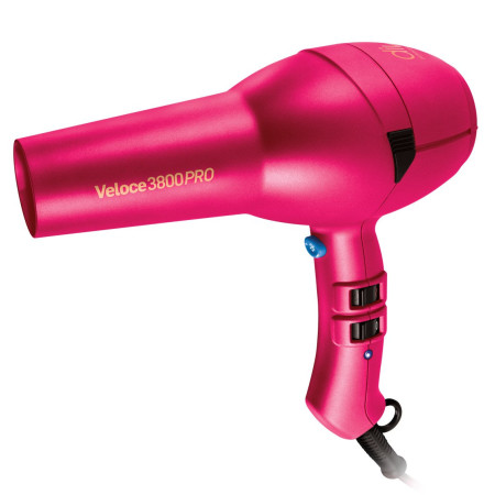 Фен для волосся Diva D137 Veloce 3800 Rubberised Pink