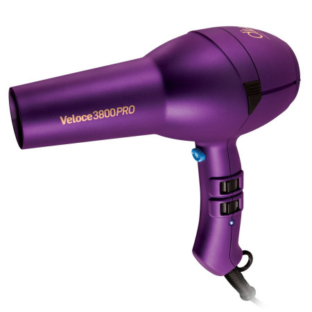 Фен для волосся Diva D136 Veloce 3800 Rubberised Purple