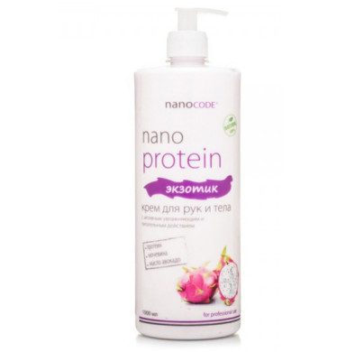 Крем для рук та тіла Nanocode NanoCollagen Екзотик 1000 мл