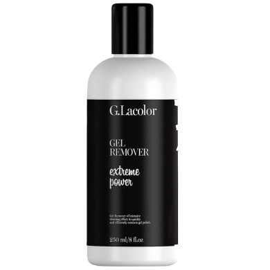 Засіб для зняття гель-лаку G.La color Gel Remover Extreme Power Екстремальна сила 250 мл
