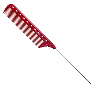 Гребінець YSPark YS 102 Tail Comb з хвостиком червоний