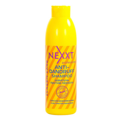 Шампунь NEXXT Professional проти лупи з маслом ялівцю та екстрактом женьшеню 1000 мл