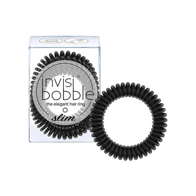 Гумка-браслет для волосся Invisibobble Slim True Black