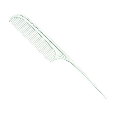 Гребінець YSPark YS 105 Tail Comb із хвостиком білий