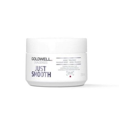 Маска Goldwell Dualsenses Just Smooth 60 Sec Treatment інтенсивна для неслухняного волосся 200 мл (4021609061304)
