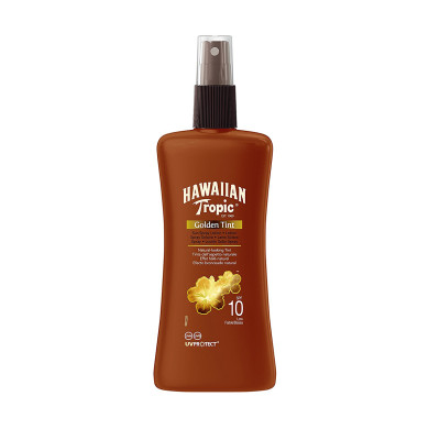 Захисне молочко для тіла Hawaiian Tropic Golden Tint SPF 10 200 мл