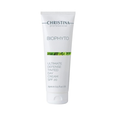 Денний крем Christina Bio Phyto Ultimate Defense Tinted Day Cream SPF 20 з тоном 75 мл (7290100365878)