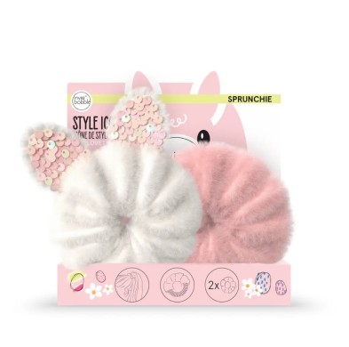 Резинка-браслет для волосся Invisibobble Sprunchie Easter Cotton Candy 2 шт