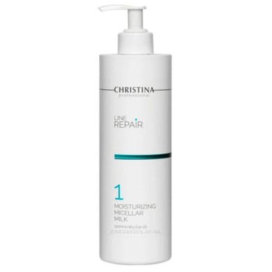 Зволожувальне міцелярне молочко Christina Line Repair Moisturizing Micellar Milk крок 1 500 мл (CHR894)