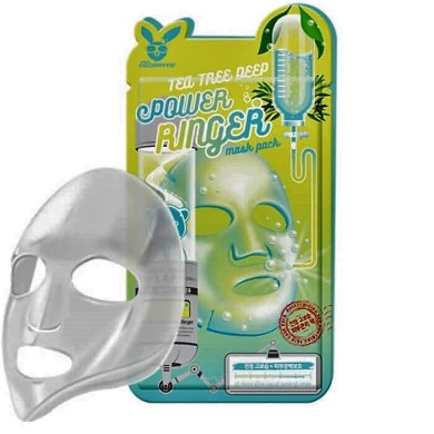 Маска Elizavecca Deep Power Ringer Mask Tea Tree для проблемної шкіри обличчя 23 мл