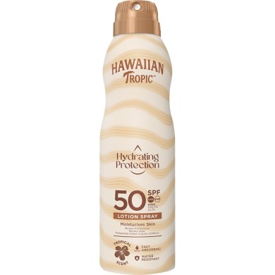 Сонцезахисний спрей Hawaiian Tropic Hydration Protection Sun Lotion Spray SPF 50 220 мл
