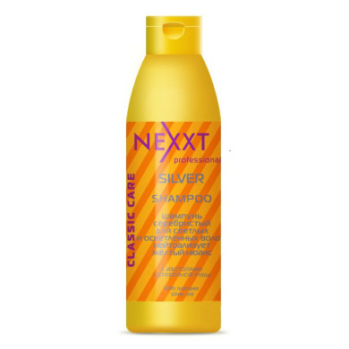 Шампунь сріблястий Nexxt Professional для світлого волосся 1000 мл