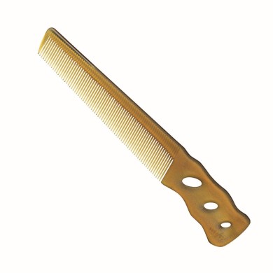 Гребінець YSPark YS 235 B2 Combs Normal Hard Type для стрижки жовтий