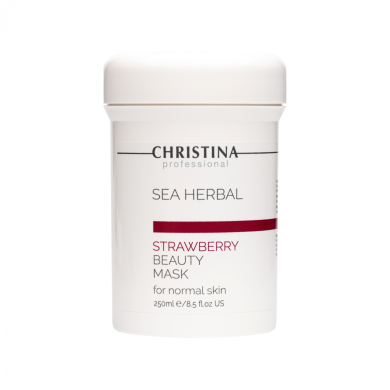 Полунична маска Christina Sea Herbal Beauty для нормальної шкіри 250 мл