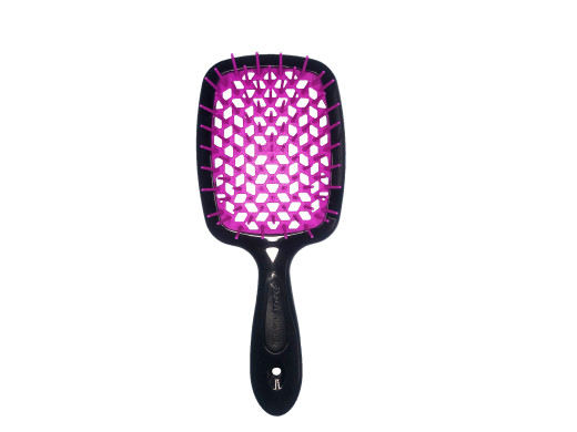 Щітка Janeke Superbrush 1830 чорна з фіолетовим.
