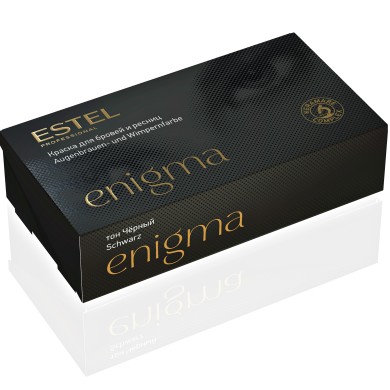 Фарба для брів та вій Estel Enigma EN/1 тон чорний