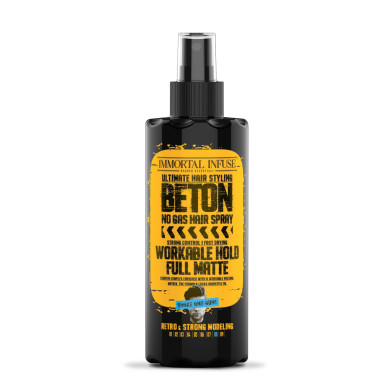 Віск-спрей для волосся Immortal Infuse Beton hair spray full matte матовий 150 мл