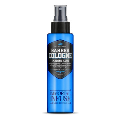 Міні спрей-одеколон Immortal Infuse Barber cologne Marine club 150 мл