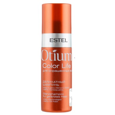 Делікатний шампунь для фарбованого волосся Estel Professional Otium Color Life Shampoo 60 мл