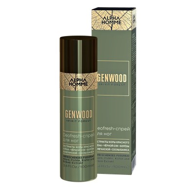 Спрей для ніг Estel Professional Alpha Homme Genwood Deofresh Foot Spray 100 мл