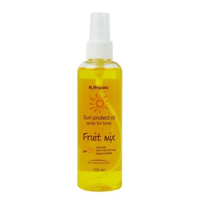 Солнцезащитный спрей для тела H2organic Fruit Mix SPF 50 100 мл