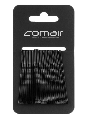 Невидимки для волосся Comair Pretty Fashion чорні 5 см 24 шт (3150137)