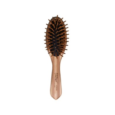 Щітка для волосся Eurostil Bamboo Oval Small бамбукова (03226)