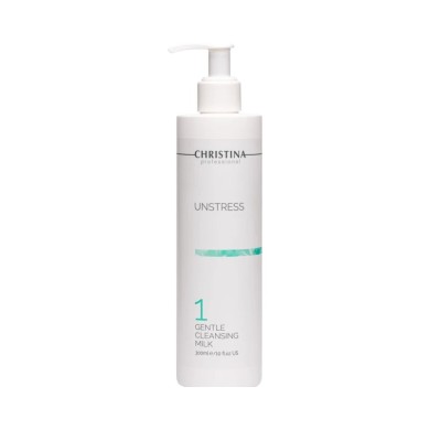 Ніжне молочко, що очищає Christina Unstress Cleansing Milk крок 1 300 мл