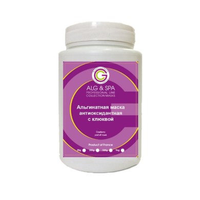 Альгінатна маска Alg & Spa антиоксидантна з журавлиною 500 г