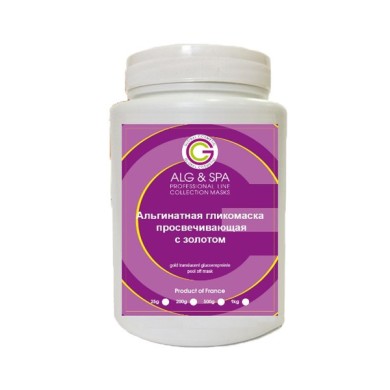 Альгінатна маска Alg & Spa із золотом проти старіння 1 кг